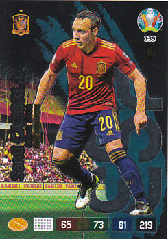 Santi Cazorla Spain Panini UEFA EURO 2020 FANS - Fans' Favourite #139